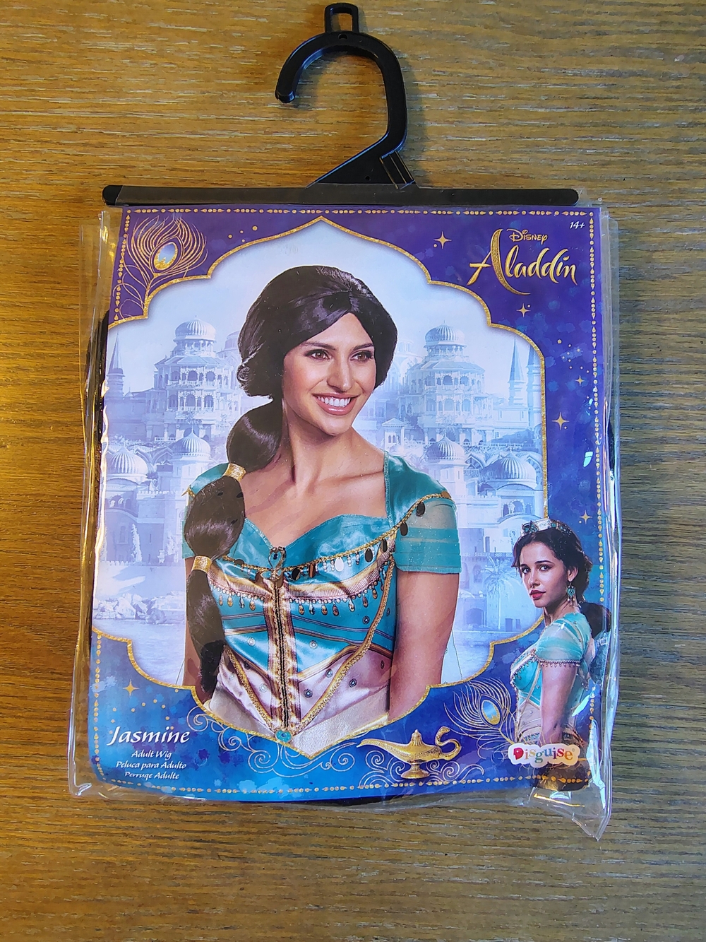NWT Disguise Disney Aladdin Live Action Princess Jasmine Adult Costume Wig